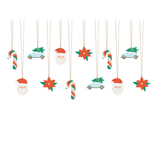 Jultomte Presentetiketter
