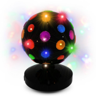 Roterende LED Discoljus