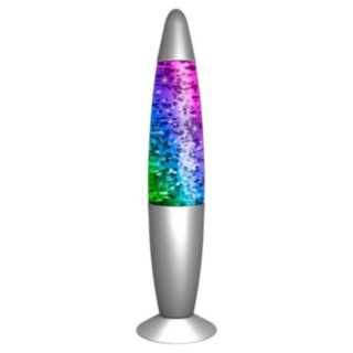 LED Glitter Lampa