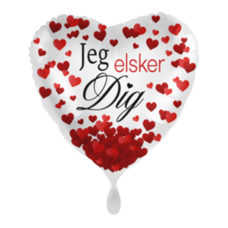 Jeg Elsker Dig Folieballong