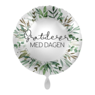 Gratulerer Med Dagen Växter Folieballong