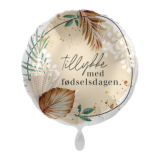 Boheme Födelsedag Folieballong