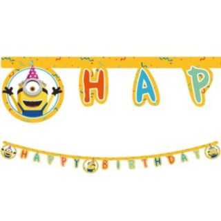 Minions® Happy Birthday Girlang