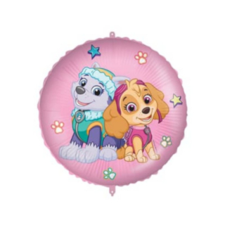 Paw Patrol® Skye & Everest Rund Folieballong