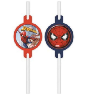 Spider-Man® Sugrör