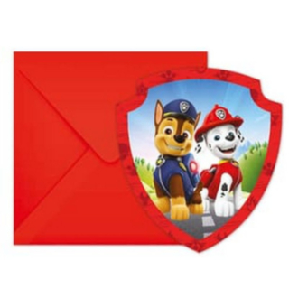 Paw Patrol® Inbjudningskort
