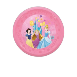 Disney Princess® Återanvändbara Plasttallrikar