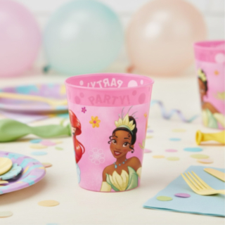 Disney Princess® Återanvändbara Plastmuggar