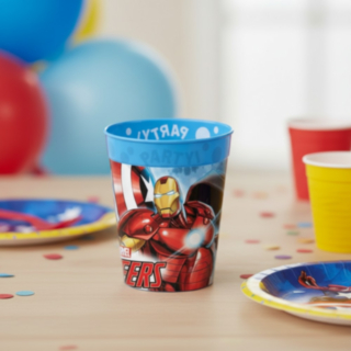 Avengers® Återanvändbara Plastmuggar