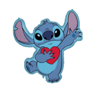 Lilo & Stitch® Hjärta Supersize Folieballong