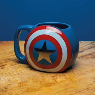 Captain Americas Sköld, Mugg