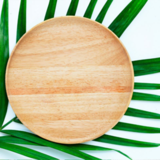 Palmblad Tallrikar Stora Eco
