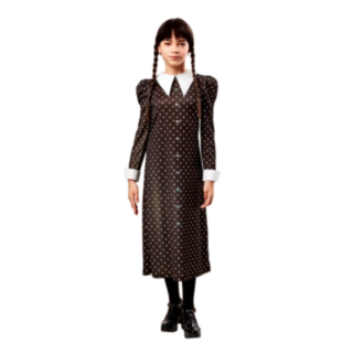 Wednesday Addams® Skoluniform Barndräkt