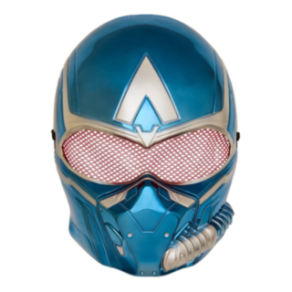 Captain America® Metallisk Barnmask