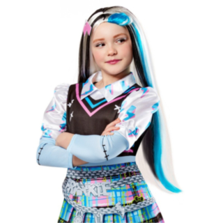 Monster High® Frankie Stein Barnperuk