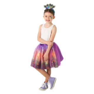 Påfågel Tutu Barndräkt