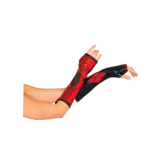 Harley Quinn® Fingerlösa Handskar