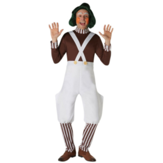 Kalle och Chokladfabriken® Oompa Loompa Peruk Grön