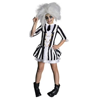 Beetlejuice® Klänning Barndräkt