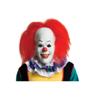 Pennywise® 3/4 Mask Med Hår
