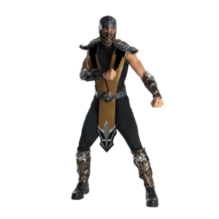 Mortal Kombat® Scorpion Maskeraddräkt