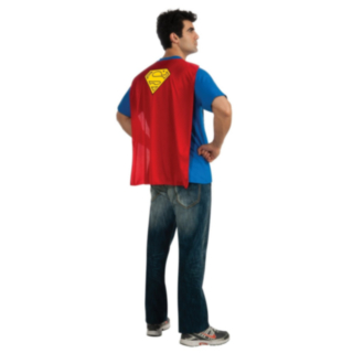 Superman® T-Shirt Med Mantel Maskeraddräkt