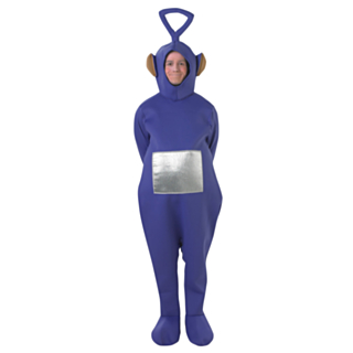 Teletubbies® Tinky Winky Maskeraddräkt