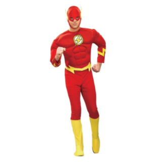 Flash® Muskel Maskeraddräkt