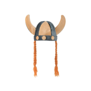 Vikingahjälm Med Flätor