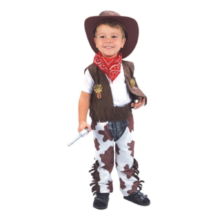 Cowboy Klassisk Barndräkt