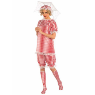 Retro Badflicka Maskeraddräkt