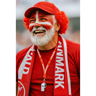 Danmark Nyckelband Visselpipa