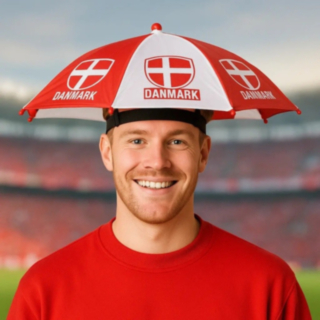 Danmark paraplyhatt