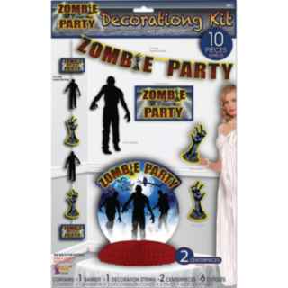 Zombie Party Dekoration Set