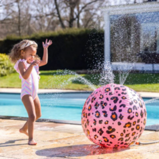 Leopard Sprinkler Boll Rosa