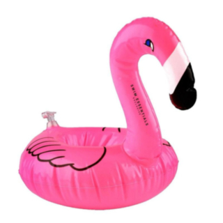 Uppblåsbar Mugghållare Flamingo Rosa