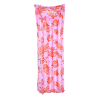 Oppblåsbar Badmadrass Lime/Rosa