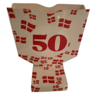 50 År Danska Flaggor Sångskydd