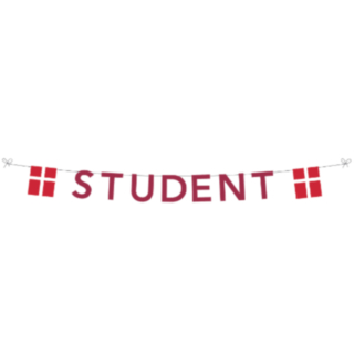 Student Girlang Röd