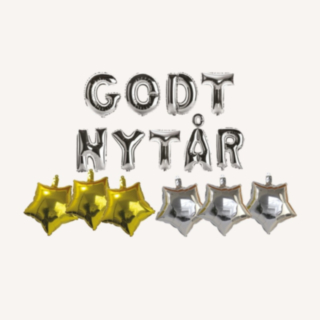 Godt Nytår Folieballonger