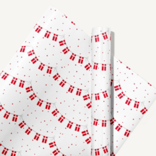 Danska Flaggor Presentpapper