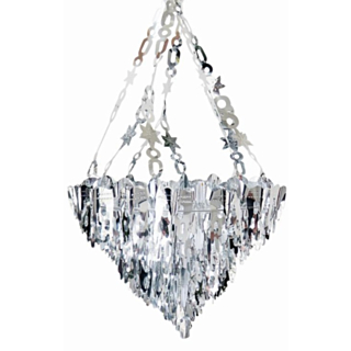 Ljuskrona Diamant Silver