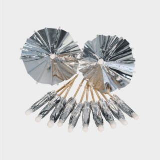 Drinkparaplyer Silver