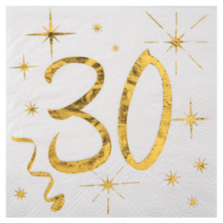 30 År Servetter