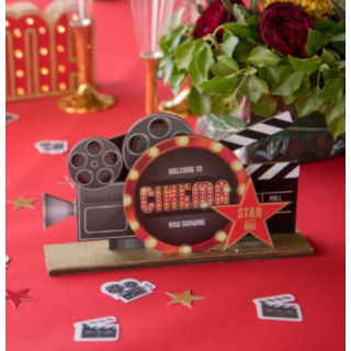 Hollywood Cinema Bordsdkoration