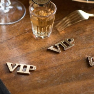 Konfetti VIP Guld