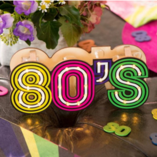 LED-skylt 80's