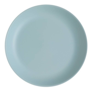 Premium Plasttallrikar Himmelsblå