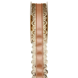Guldkant Spetsband Roséguld
