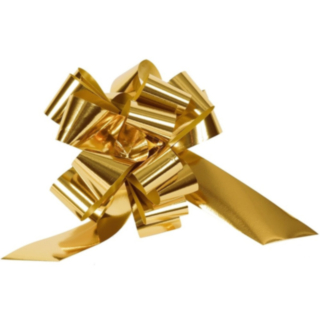 Presentrosett Metallisk Guld